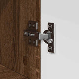 Bathroom Cabinet Set TULUM Brown Oak 37 x 31.5 x 82 cm 880348