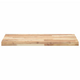 ZNTS Desk Top Untreated 160x50x4 cm Solid Wood Acacia 3279738