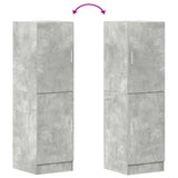 Kitchen Cabinet Concrete Grey 38x41.5x131.5 cm Engineered Wood 860115