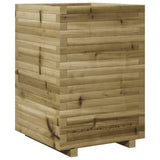 Garden Planter 50x50x72 cm Impregnated Wood Pine 3282613
