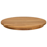 Table Top 40 x 3.5 Round Solid Teak Wood Natural 42033149