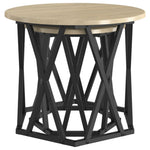 ZNTS Nesting Side Tables 2 pcs Sonoma Oak Engineered Wood 868244