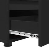 TV Cabinet with Drawer Black 100 x 48 x 43 cm Engineered Wood 888928
