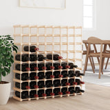 Wine Rack for 72 Bottles 90.5x23x90.5 cm Solid Wood Pine 353753