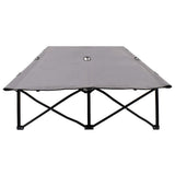 Sun Lounger Grey 47762