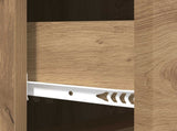 Drawer Cabinet Artisan Oak 33 x 34.5 x 87 cm Engineered Wood 895774