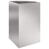 Corner Planter Silver 30 x 30 x 50 cm Stainless steel 883679