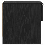 Bed Cabinet 2 pcs Black Oak 40 x 39 x 40cm Engineered Wood 880518