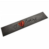 Kitchen Rug Washable Cooking Text 60x300 cm Velvet 4005619