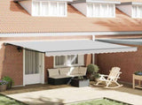 Awning Frame Manual Adjustable Anthracite 5 x 3 m Steel 42002530