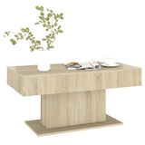 ZNTS Coffee Table Sonoma Oak 96x50x45 cm Engineered Wood 806834