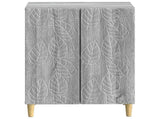 Bathroom Storage Cainet DELFT Grey Sonoma 59.5 x 31 x 80 cm 897061