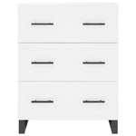 Highboard White 69.5x34x180 cm Engineered Wood 3189405