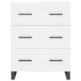 Highboard White 69.5x34x180 cm Engineered Wood 3198425