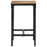 Bar Table 60x55x107 cm Solid Rough Wood Mango 358939