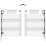 Bathroom Cabinet Set 5 pcs White 43 x 11.5 x 60.5 cm 3406287