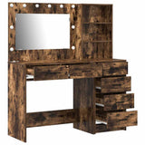 Dressing Table 2 pcs Brown 78.5 x 41 x 135 cm Engineered Wood 3334195