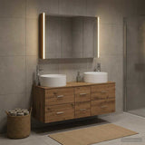 Bathroom Furniture Set 4 pcs Artisan Oak 3407110