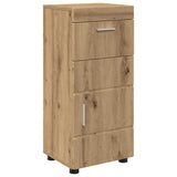 Bathroom Furniture Set TULUM 4 pcs Artisan Oak 60 x 34 x 63 cm 3398053