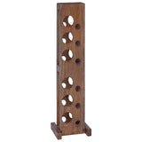 Rack Brown 20 x 25 x 100 cm Solid Mahogany Wood 42012371