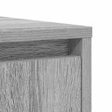 Sideboard Grey Sonoma 85x34x76 cm Engineered Wood 861630