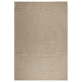 Rug ZIZUR Beige 240x340 cm Jute Look Indoor and Outdoor 4010413