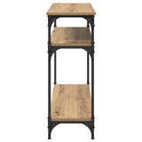 Console Table Artisan Oak 100 x 29 x 75 cm Engineered Wood 882200