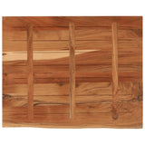 Desk Top 90x80x3.8 cm Rectangular Solid Wood Acacia Live Edge 370315