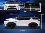 Licensed Land Rover Discovery Sport, 12V Kids Ride on Car w/ Remote Control, Lights, Music, Horn, T3398P422380