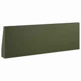 Retaining Wall 4 pcs 60 x 12 x 40 cm Steel Olive Green 3449082