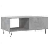 Coffee Table Concrete Grey 90x50x36.5 cm Engineered Wood 830568