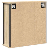 Bathroom Wall Cabinet with Mirror Sonoma Oak 50x21x60 cm 861903