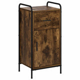 Sideboard Smoked Oak 40 x 33 x 80.5 cm Engineered Wood 8013808