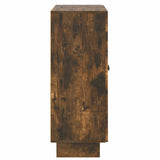 Sideboard Smoked Oak 66 x 34.5 x 90 cm Engineered Wood 893900
