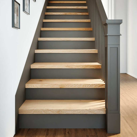 Stair Treads 8 pcs Untreated 80x30x2 cm Solid Wood Oak 3282912