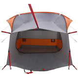 Tailgate Tent with Rainfly Water-resistant Grey and Orange 42028545