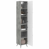 Cabinet Set 2 pcs Concrete Grey Engineered Wood 3416874