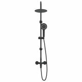 Shower System Black Stainless Steel 21 x 48 x 112 cm 42053767