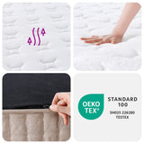Pocket Spring Mattress Medium 90x200 cm 372875