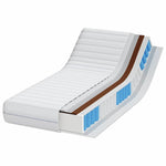 Mattress with Coconut Layer White 80 x 160 cm Pocket Spring 4106425