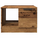 Coffee Table Old Wood 50x50x36 cm Engineered Wood 856848