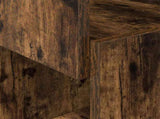 Corner Cabinet Smoked Oak 30.5x30x95cm Engineered Wood 889833
