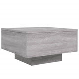 Coffee Table Grey Sonoma 55x55x31 cm Engineered Wood 836572