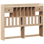 Bed Frame without Mattress 140x190 cm Solid Wood Pine 3308855