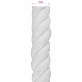 Rope White 5 x 5 x 1000 cm Cotton 42011888