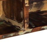 TV Cabinet Multicolour 80x30x25 cm Solid Wood Reclaimed 4015934