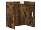 Bedside Tables 2 pcs Smoked Oak 40 x 30 x 60 cm Engineered Wood 8011020