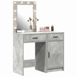 Dressing Table 2 pcs Grey 50 x 41 x 135 cm Engineered wood 3334239