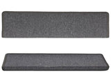 Stair Mats 15 pcs 65x21x4 cm Dark Grey Rectangular Edge 134568