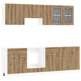 Kitchen Unit Lyon 8 pcs Engineered Wood 3445858